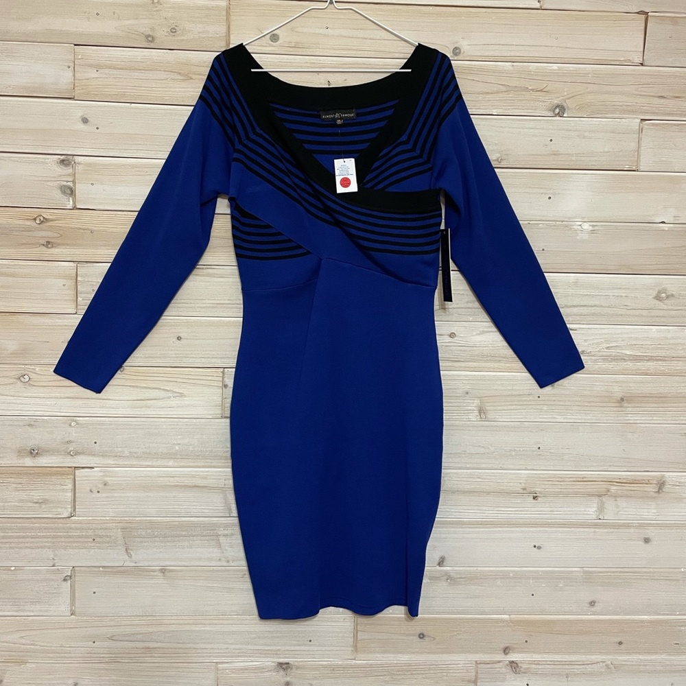 💕X-front sweater dress